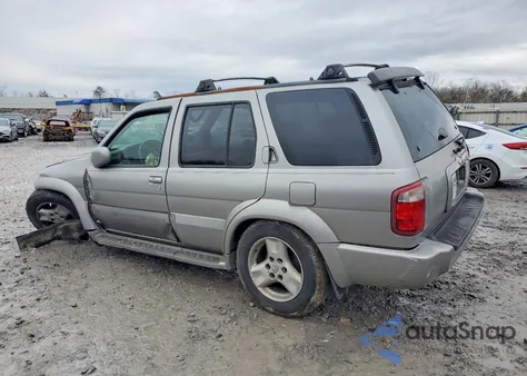 2001 Infiniti Qx4 from USA, damaged, VIN JNRDR09Y31W225169